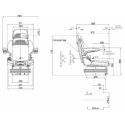 "Komodo-Act" Sėdynė